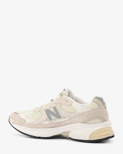 U2010 mesh and suede sneakers with side logo