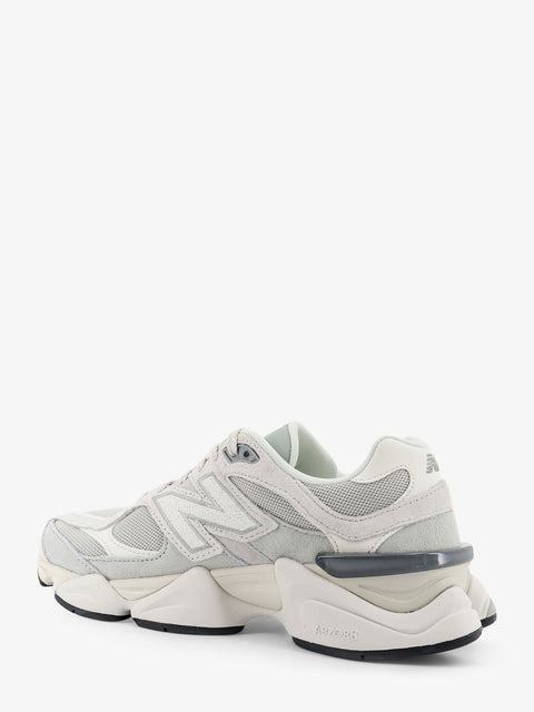 U90602 mesh and suede sneakers with embroidered logo