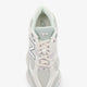 U90602 mesh and suede sneakers with embroidered logo