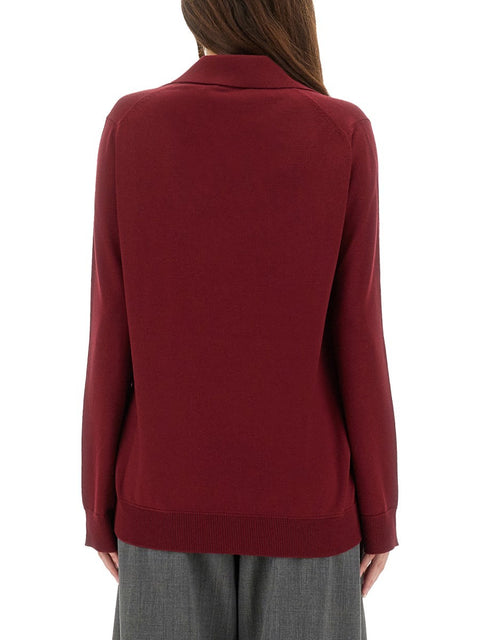ULTRAFINE WOOL POLO SHIRT