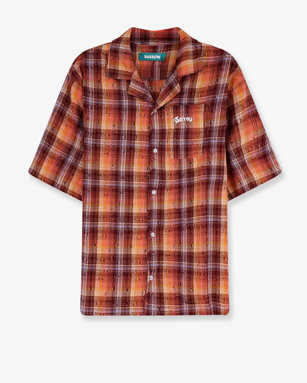 Used effect cotton shirt