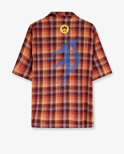 Used effect cotton shirt