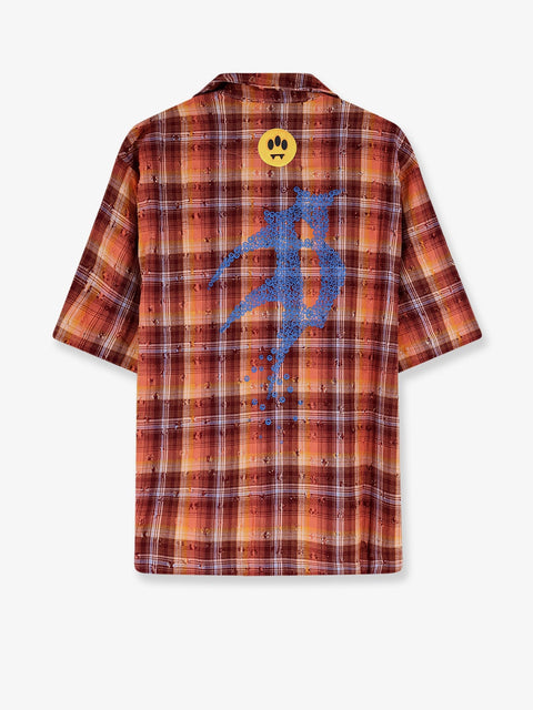 Used effect cotton shirt