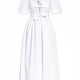 V-NECK MIDI DRESS