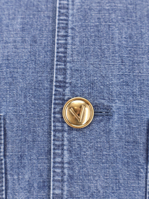 Valentino Denim Sahariana Jacket