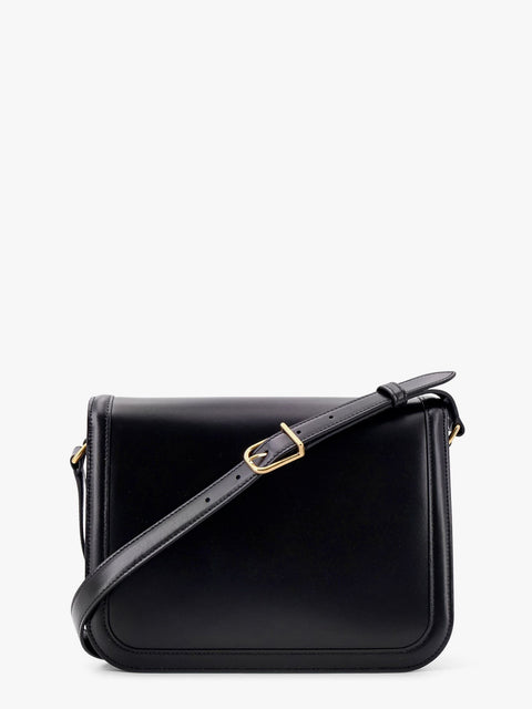 Valentino garavani 9to5 leather shoulder bag with vlogo signature closure