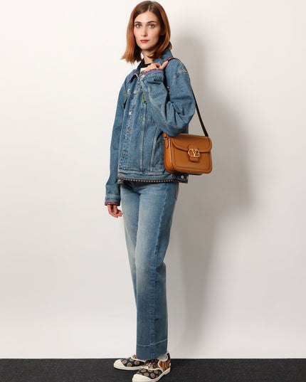 Valentino garavani 9TO5 leather shoulder bag