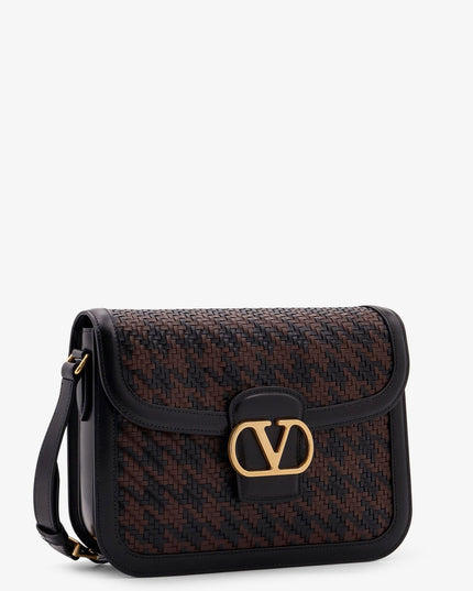 Valentino Garavani 9TO5 woven leather shoulder bag
