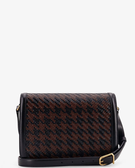 Valentino Garavani 9TO5 woven leather shoulder bag