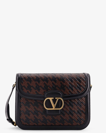 Valentino Garavani 9TO5 woven leather shoulder bag