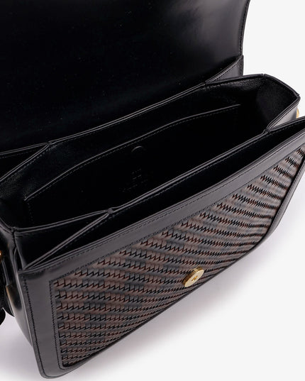Valentino Garavani 9TO5 woven leather shoulder bag