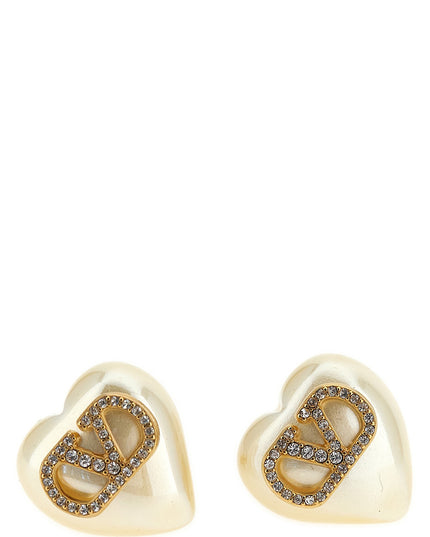 Valentino Garavani heart earrings