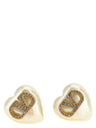 Valentino Garavani heart earrings