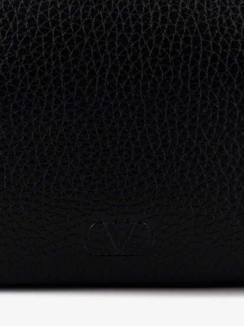 Valentino Garavani leather clutch