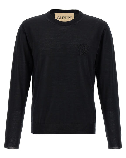 Valentino Garavani logo embroidery sweater
