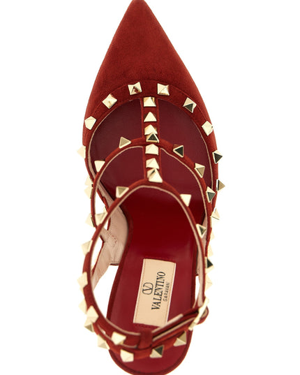 Valentino Garavani 'Rockstud'ankle strap pumps