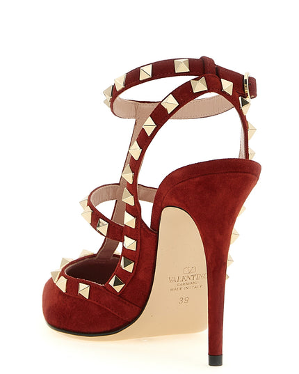 Valentino Garavani 'Rockstud'ankle strap pumps