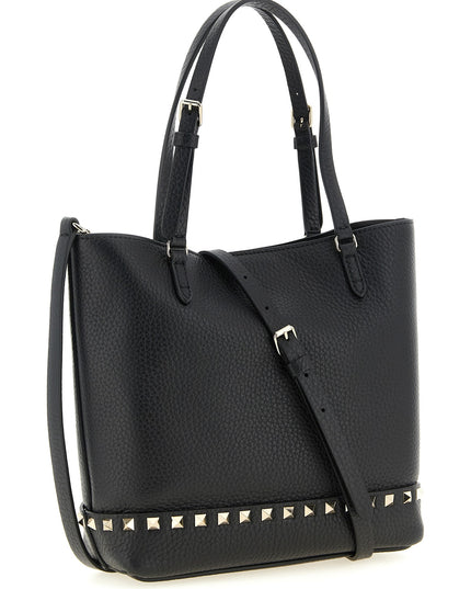 Valentino Garavani | Rockstud Small Tote-Bag | Schwarz