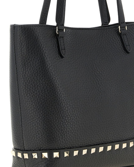 Valentino Garavani | Rockstud Small Tote-Bag | Schwarz