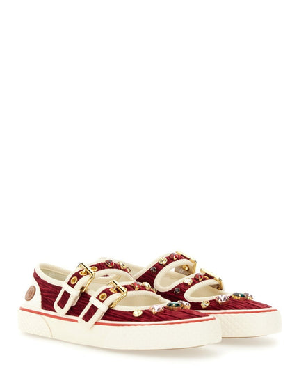 VELVET "DOLLYBOARD" BALLERINA SNEAKER
