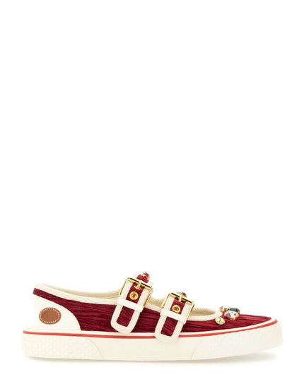 VELVET "DOLLYBOARD" BALLERINA SNEAKER
