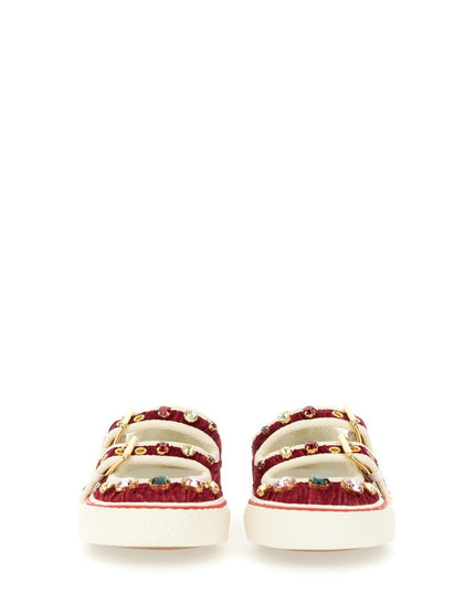 VELVET "DOLLYBOARD" BALLERINA SNEAKER