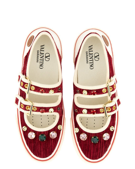 VELVET "DOLLYBOARD" BALLERINA SNEAKER