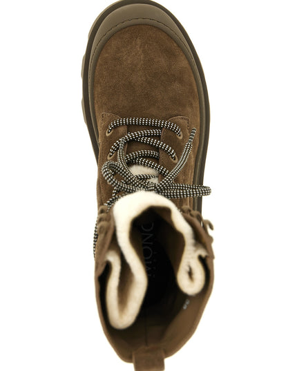 Moncler | Vera High Wildleder-Boots | Braun | Damen