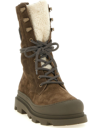 Moncler | Vera High Wildleder-Boots | Braun | Damen