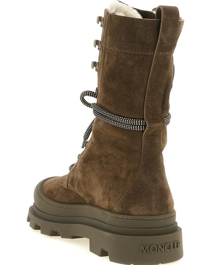 Moncler | Vera High Wildleder-Boots | Braun | Damen