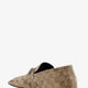 Vintage-effect GG fabric loafers