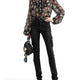 "VINTAGE ROSE" PRINT TOP