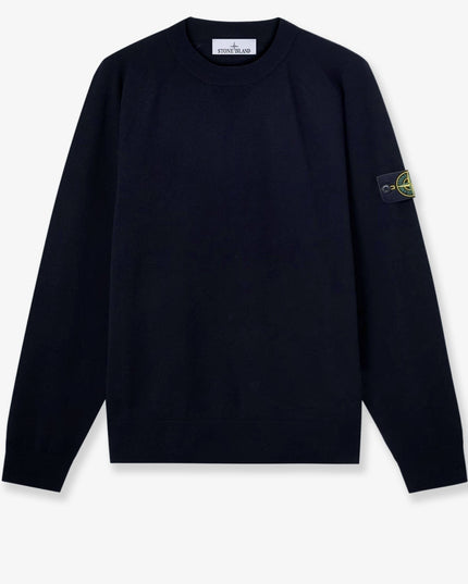 Stone Island | Schurwollmix-Pullover | Marineblau | Herren