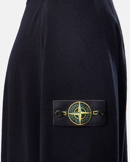 Stone Island | Schurwollmix-Pullover | Marineblau | Herren