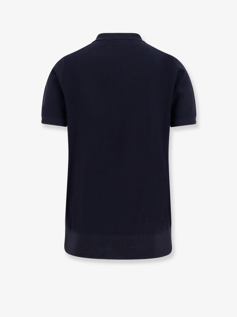Virgin wool polo shirt