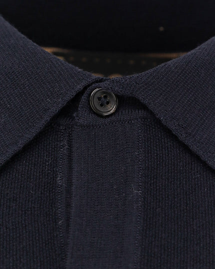 Virgin wool polo shirt