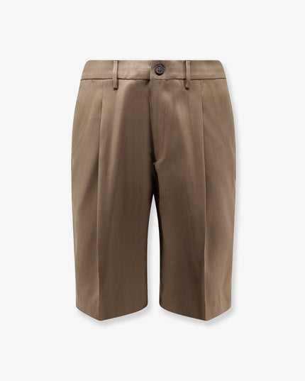 Virgin wool shorts