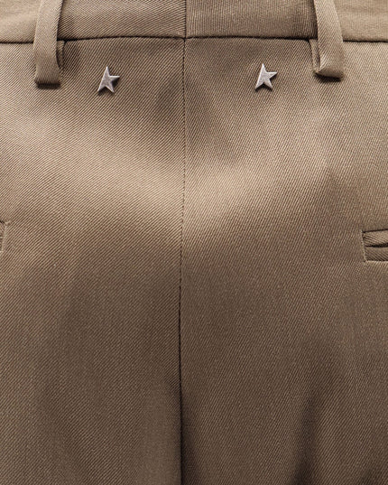 Virgin wool shorts