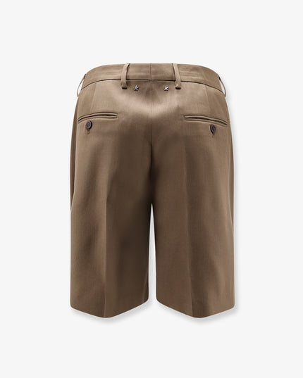 Virgin wool shorts