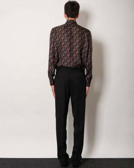 Virgin wool trousers