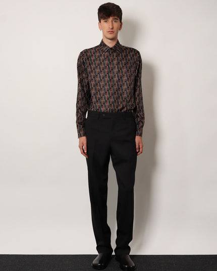 Virgin wool trousers