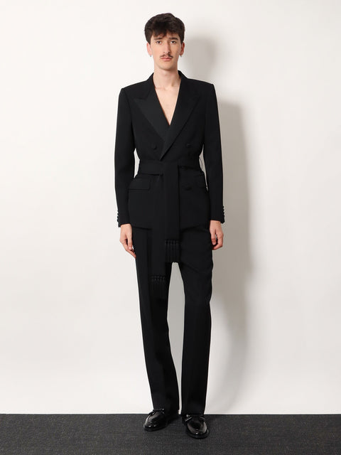 Virgin wool trousers