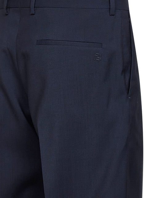 Virgin wool trousers
