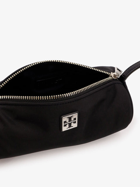 Virginia nylon cylindric shoulder bag