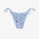 Virgo bikini bottoms with paisley print
