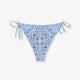 Virgo bikini bottoms with paisley print