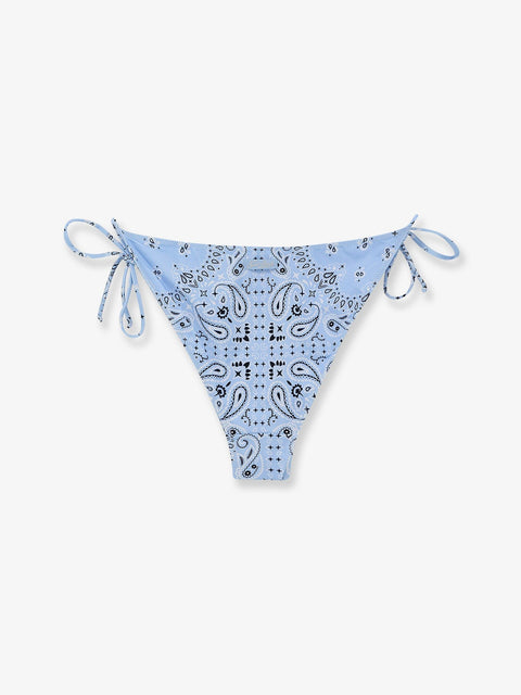 Virgo bikini bottoms with paisley print