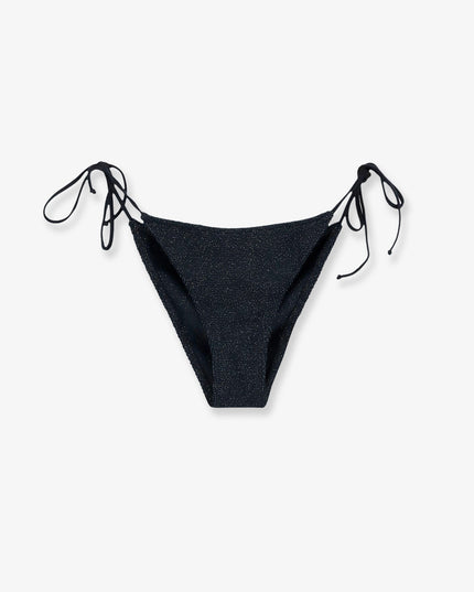 Virgo Crinkle Lurex Bikini Top