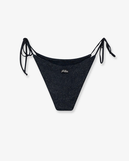 Virgo Crinkle Lurex Bikini Top