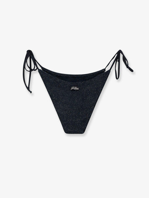 Virgo Crinkle Lurex Bikini Top